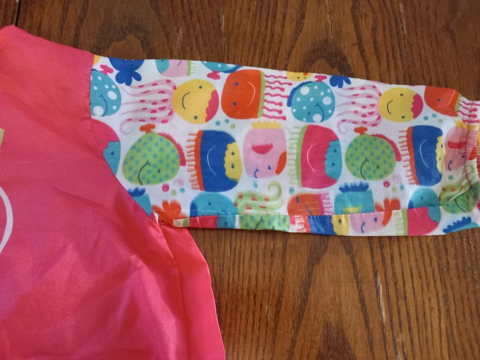 Renkli Baskılı Bebek Önlüğü - Görsel 2