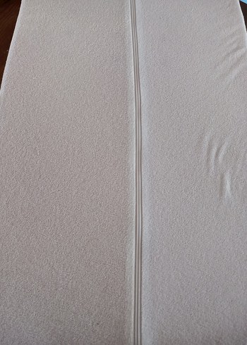 Bebek Uyku Destek Minderi Beyaz Reflü yatağı - Görsel 4