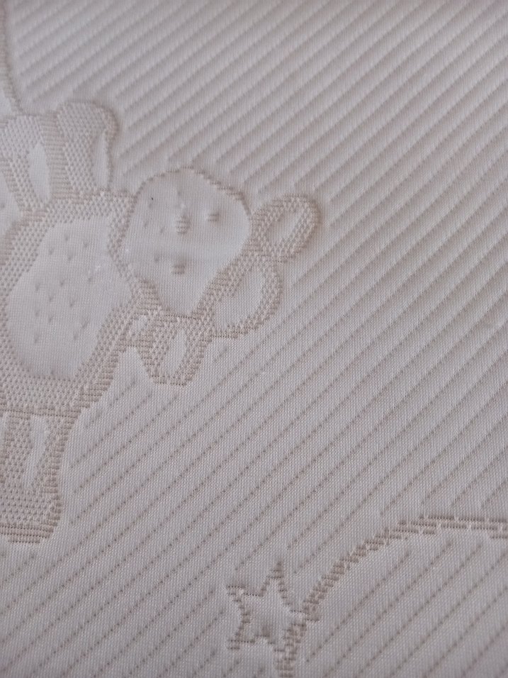 Bebek Uyku Destek Minderi Beyaz Reflü yatağı - Görsel 2