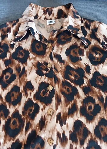 Diğer Leopar bluz gömlek 
