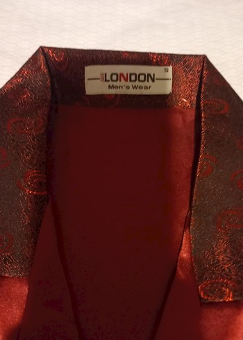 Bordo Vintage Erkek Pijama Takımı 4 Parça - Görsel 10