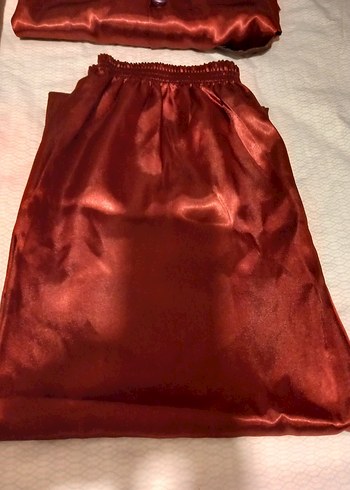 Bordo Vintage Erkek Pijama Takımı 4 Parça - Görsel 6