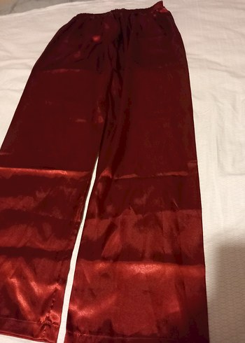 Bordo Vintage Erkek Pijama Takımı 4 Parça - Görsel 14