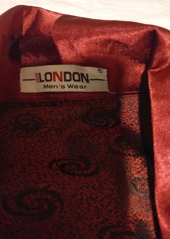 Bordo Vintage Erkek Pijama Takımı 4 Parça - Görsel 15