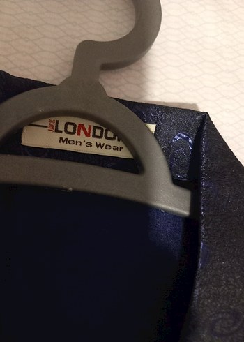 Erkek Lacivert Saten Pijama Takımı - Görsel 6