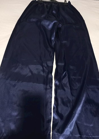 Erkek Lacivert Saten Pijama Takımı - Görsel 10