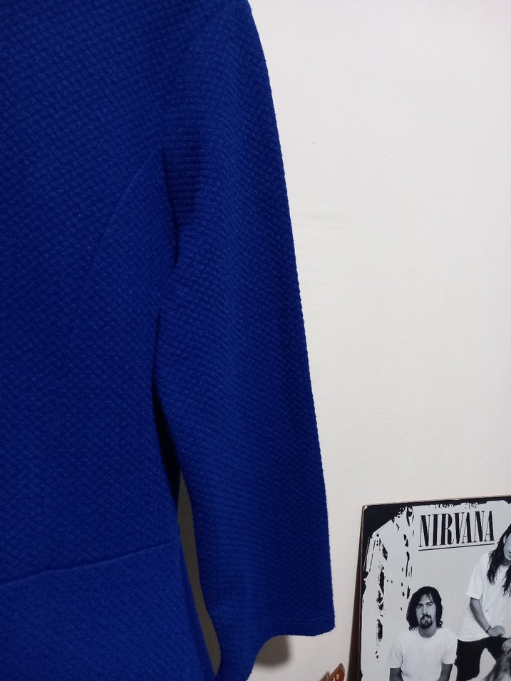 Mavi Midi Kadın  Elbise - Görsel 4