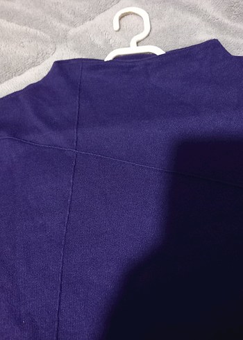 Mor Uzun Kollu Triko Bluz - Görsel 3