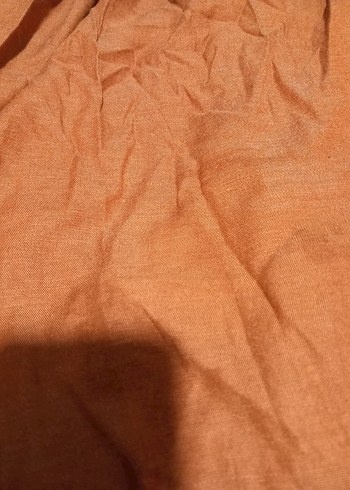 Uzun Kollu Keten Hamile Bohem Elbise - Görsel 6