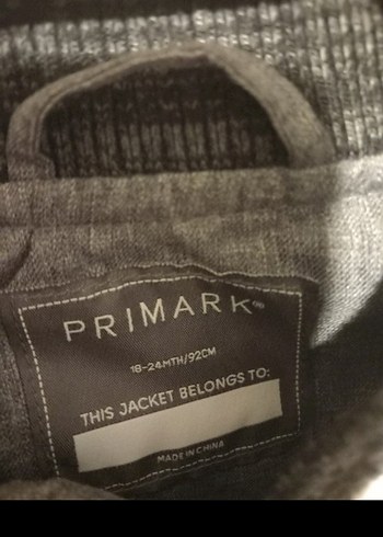 Erkek Çocuk Gri Fermuarlı Ceket - Görsel 4