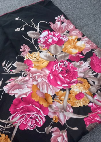 Bohem Çok Renkli Kadın Fular - Görsel 3