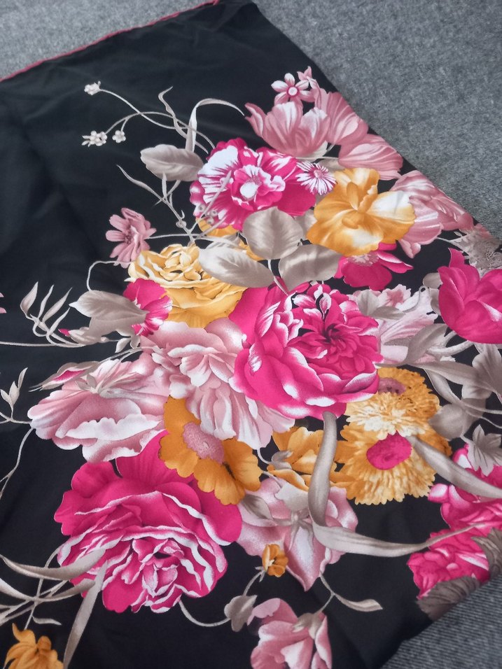 Bohem Çok Renkli Kadın Fular - Görsel 3