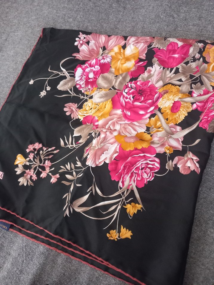 Bohem Çok Renkli Kadın Fular - Görsel 2