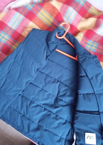 Düğmeli Mavi erkek Yelek - Görsel 5