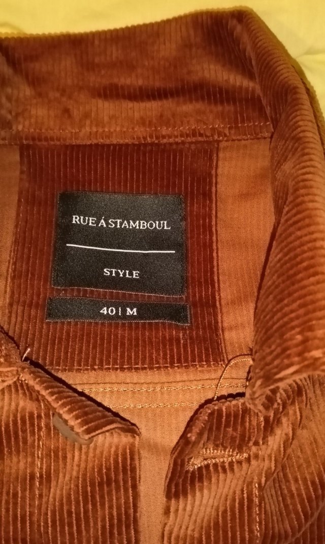 Bordo Erkek Süet Düğmeli Ceket - Görsel 2