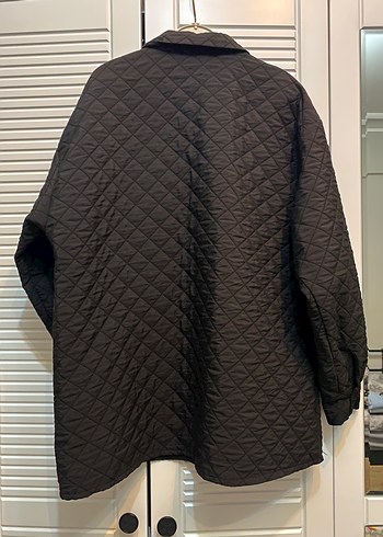 Düğmeli Siyah Günlük Ceket - Görsel 3