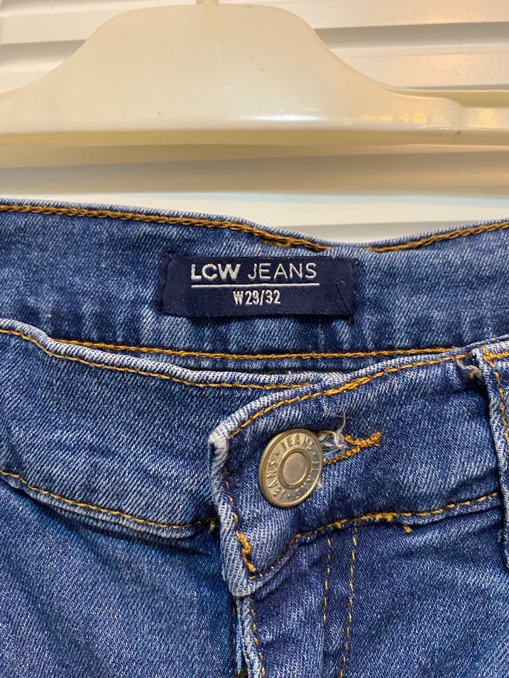 Kadın Lacivert Denim Pantolon - Görsel 2