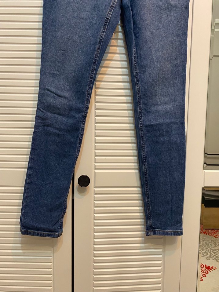 Kadın Lacivert Denim Pantolon - Görsel 3