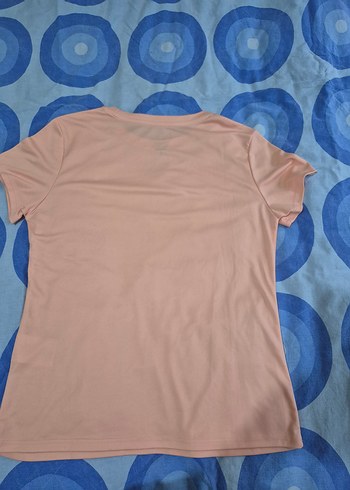 Pembe Kısa Kollu Kadın Tişört - Görsel 3