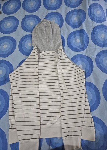 Gri Kapüşonlu Erkek Sweatshirt - Görsel 3