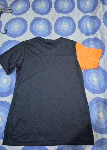 Turuncu Siyah Erkek Tişört Kısa Kollu - Görsel 3