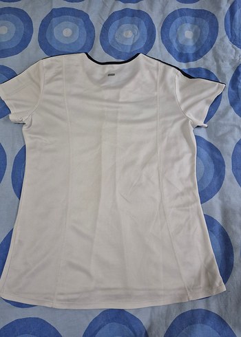 Beyaz Adidas Kadın Spor Tişörtü - Görsel 2