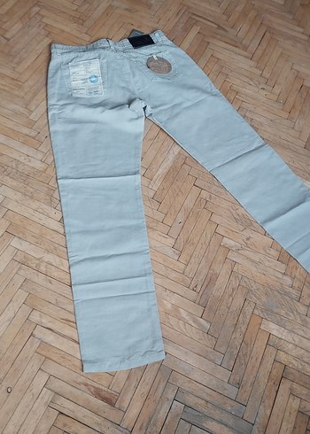 Jacob Cohen 36 Beden Bej Regular Fit Erkek Kot Pantolon - Görsel 2