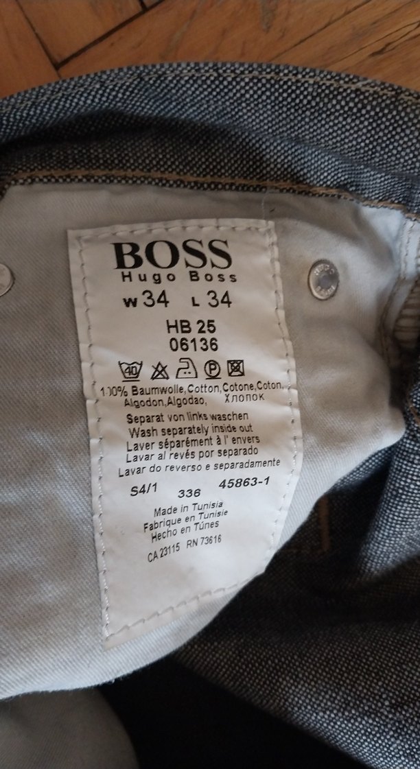 Hugo Boss HB 25 34 Beden Pantolon - Görsel 3