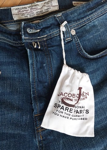 Jacob Cohen 36 Beden Mavi Erkek Denim Pantolon - Görsel 3