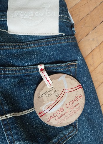 Jacob Cohen 36 Beden Mavi Erkek Denim Pantolon - Görsel 8