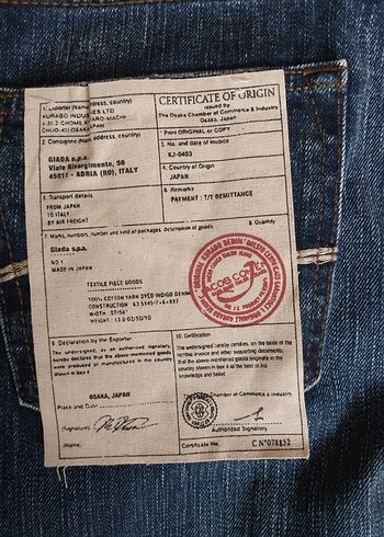 Jacob Cohen 36 Beden Mavi Erkek Denim Pantolon - Görsel 7