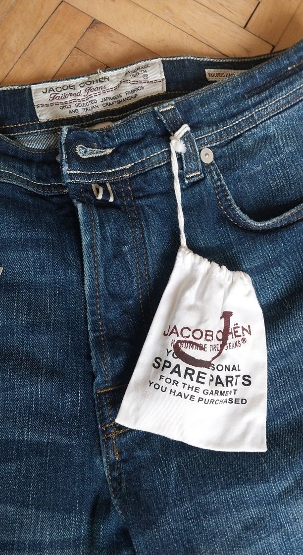 Jacob Cohen 36 Beden Mavi Erkek Denim Pantolon - Görsel 3