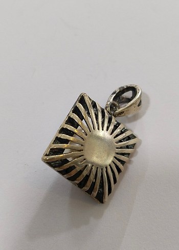 Boncuklu Vintage İnci Kolye Ucu - Görsel 4