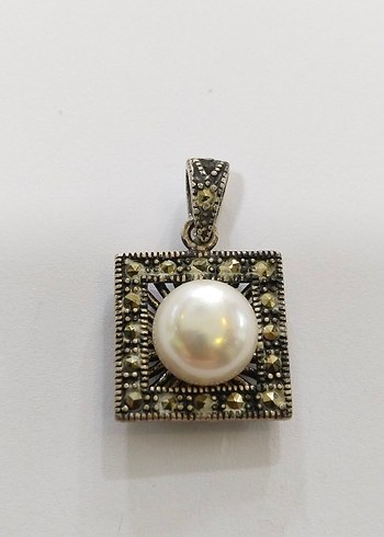 Boncuklu Vintage İnci Kolye Ucu - Görsel 12
