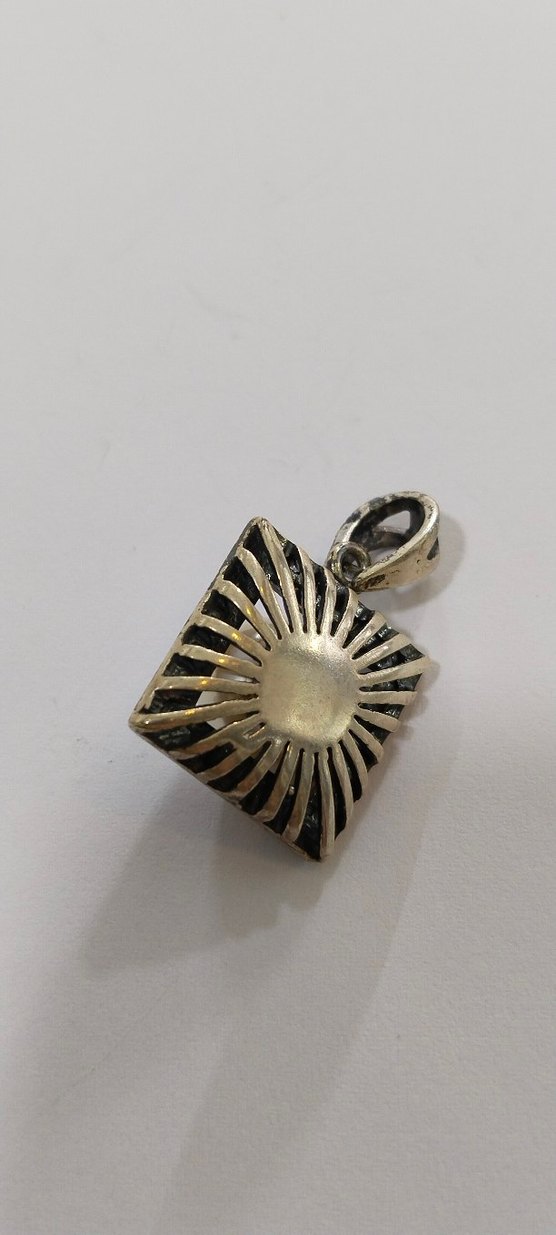 Boncuklu Vintage İnci Kolye Ucu - Görsel 4