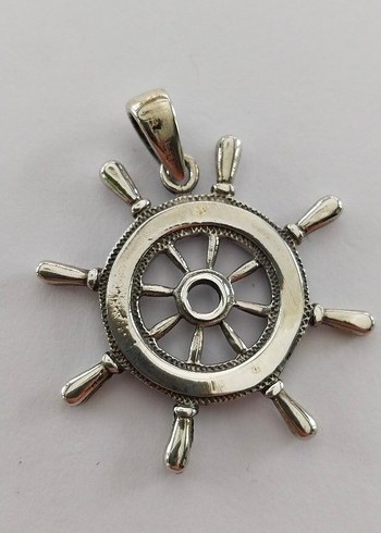 Unisex Vintage Dümen Figürlü Kolye Ucu - Görsel 7