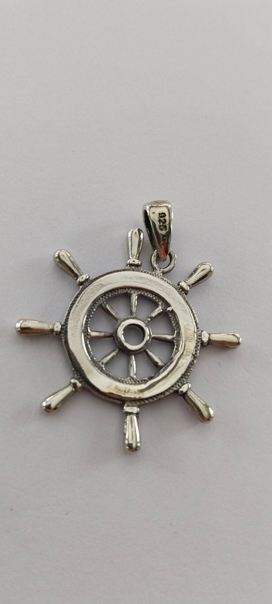 Unisex Vintage Dümen Figürlü Kolye Ucu - Görsel 5