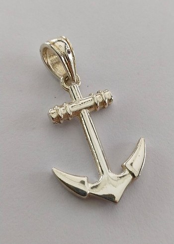 Unisex Renkli Çapa Kolye Ucu - Görsel 6