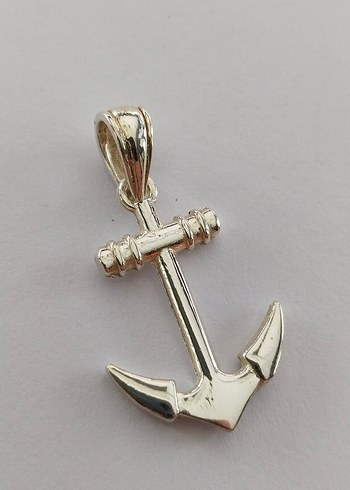 Unisex Renkli Çapa Kolye Ucu - Görsel 3