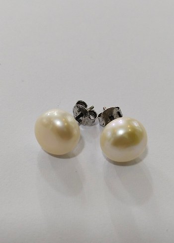 Klasik İnci Küpe Mini Düğme Modeli - Görsel 5