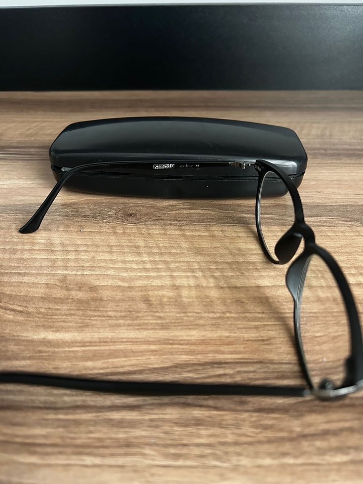 Lexdray Şeffaf Camlı Siyah Kadın Optik Gözlük - Görsel 5