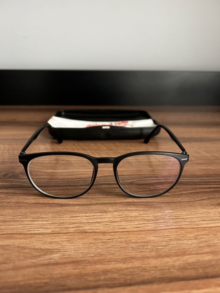 Lexdray Şeffaf Camlı Siyah Kadın Optik Gözlük - Görsel 2