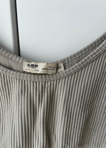 Pull&Bear crop askılı üst - Görsel 2