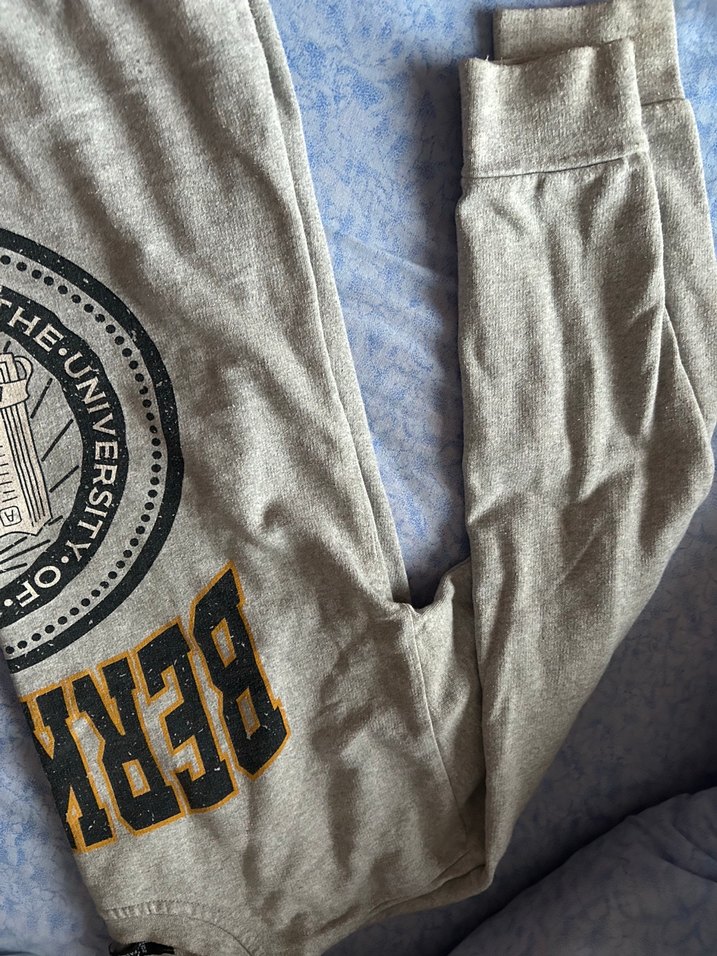 Gri Baskılı Kemer Detaylı Kadın Sweatshirt - Görsel 4