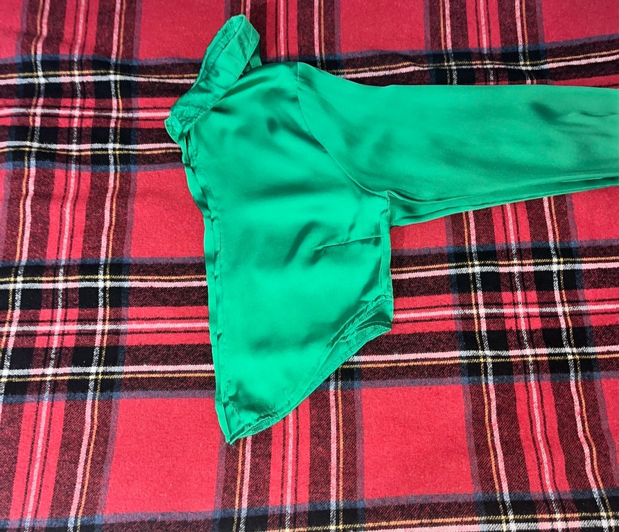 Düğmeli Yeşil Uzun Kollu Kadın Gömlek - Görsel 2