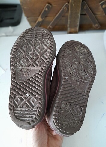 23 Beden kahverengi Renk İçi tüylü converse