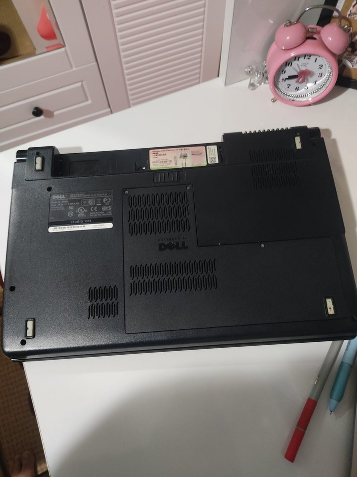 Siyah Dell Dizüstü Bilgisayar - Görsel 4