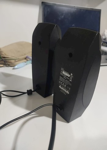 Logitech Siyah Masaüstü Hoparlörler - Görsel 2