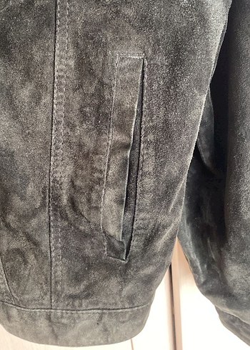 Siyah Süet Levis Vintage Erkek Ceket - Görsel 5
