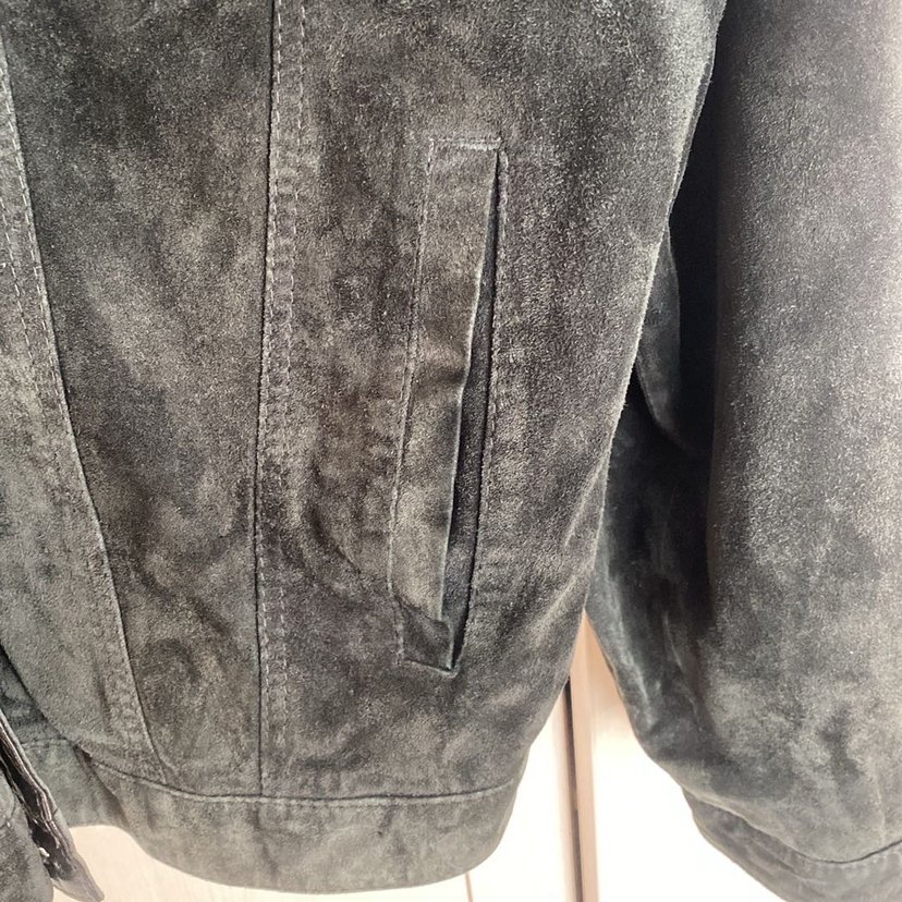Siyah Süet Levis Vintage Erkek Ceket - Görsel 5